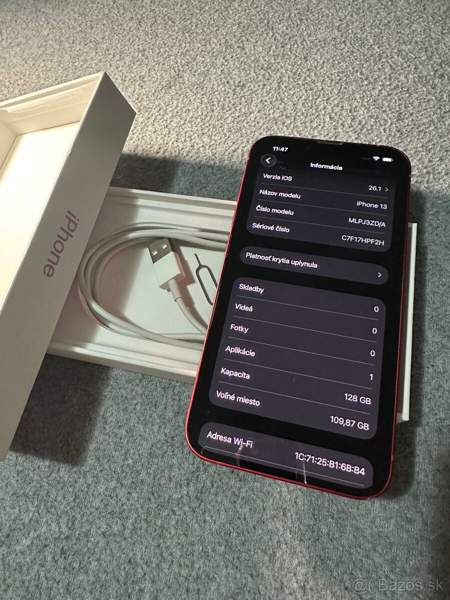 Apple iPhone 13 128GB Red - 8