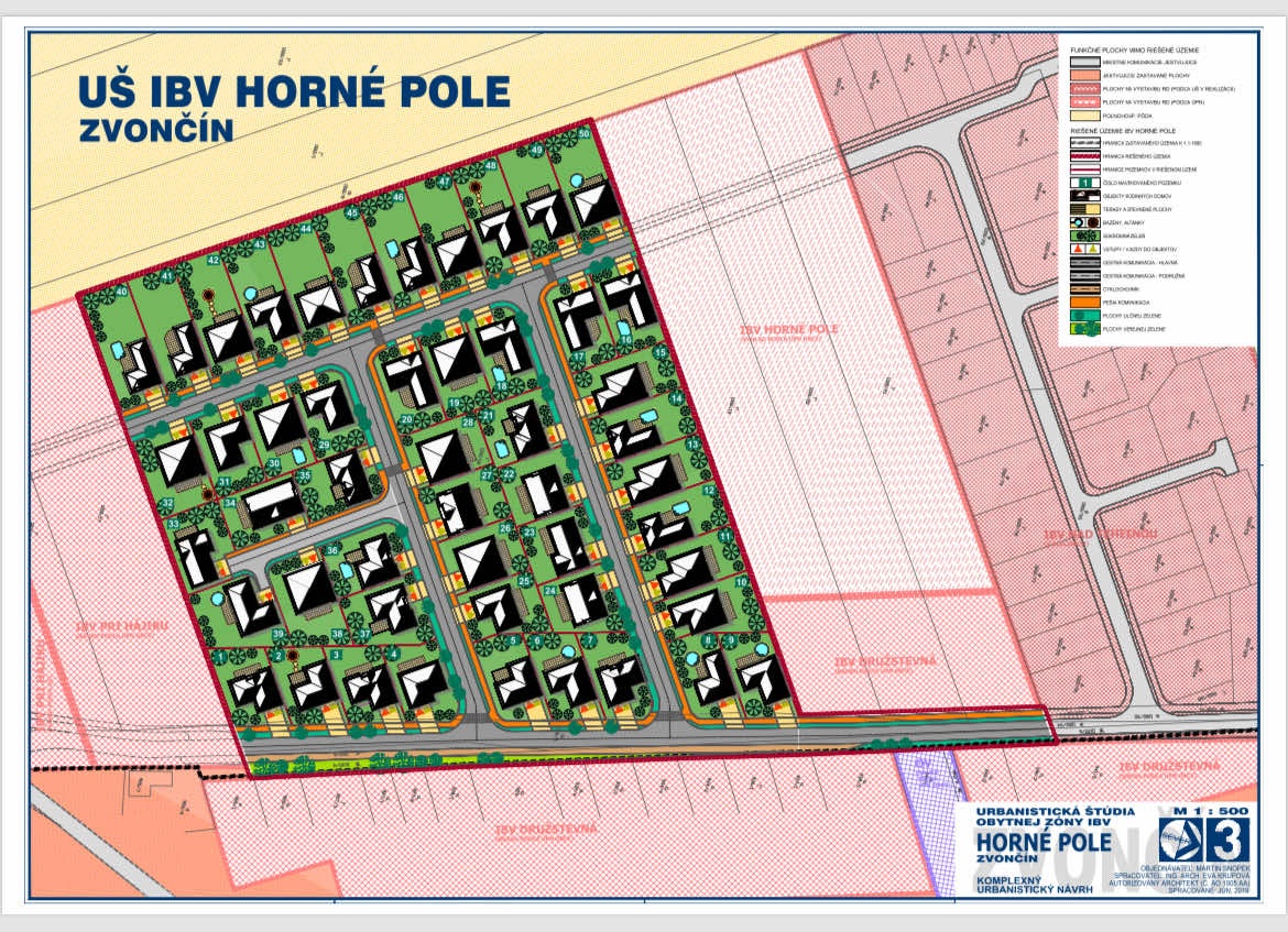 STAVEBNÉ POZEMKY v obci ZVONČÍN len 8 km od Trnavy,všetky IS - 8