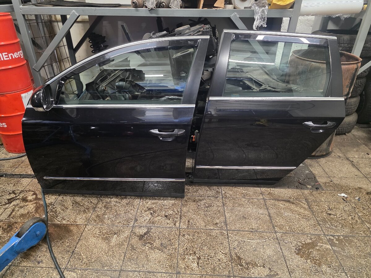 Dvere passat b6 combi čierne - 8