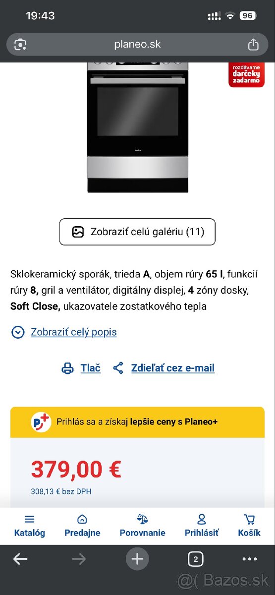 Elektrický sporák Amica - 8