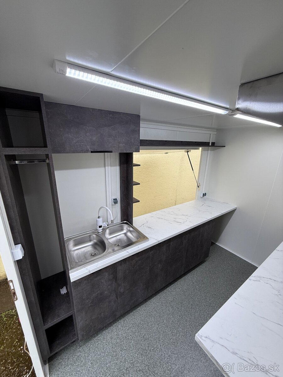 Gastro príves / foodtruck 3 m / 3,5 m / 4 m - 8