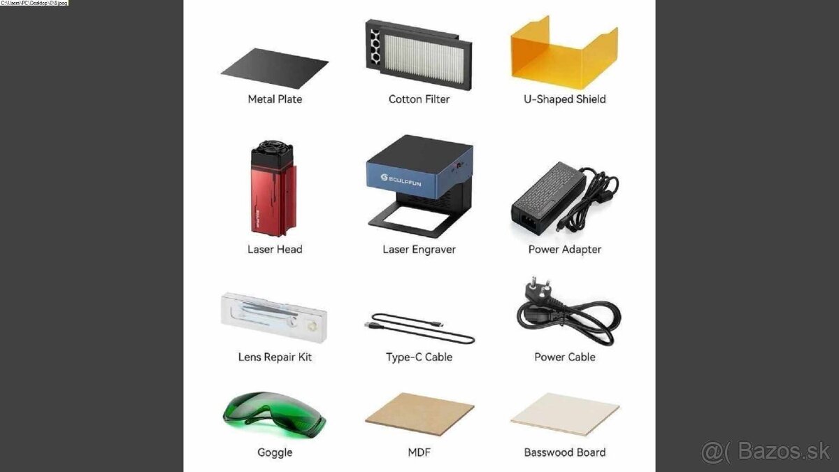 Laser SCULPFUN iCube Pro - 5W - 8