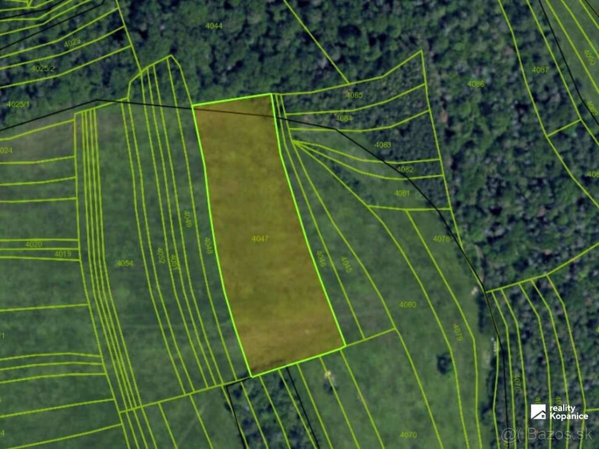 Veľký rekreačný pozemok, Brezová pod Bradlom - 8