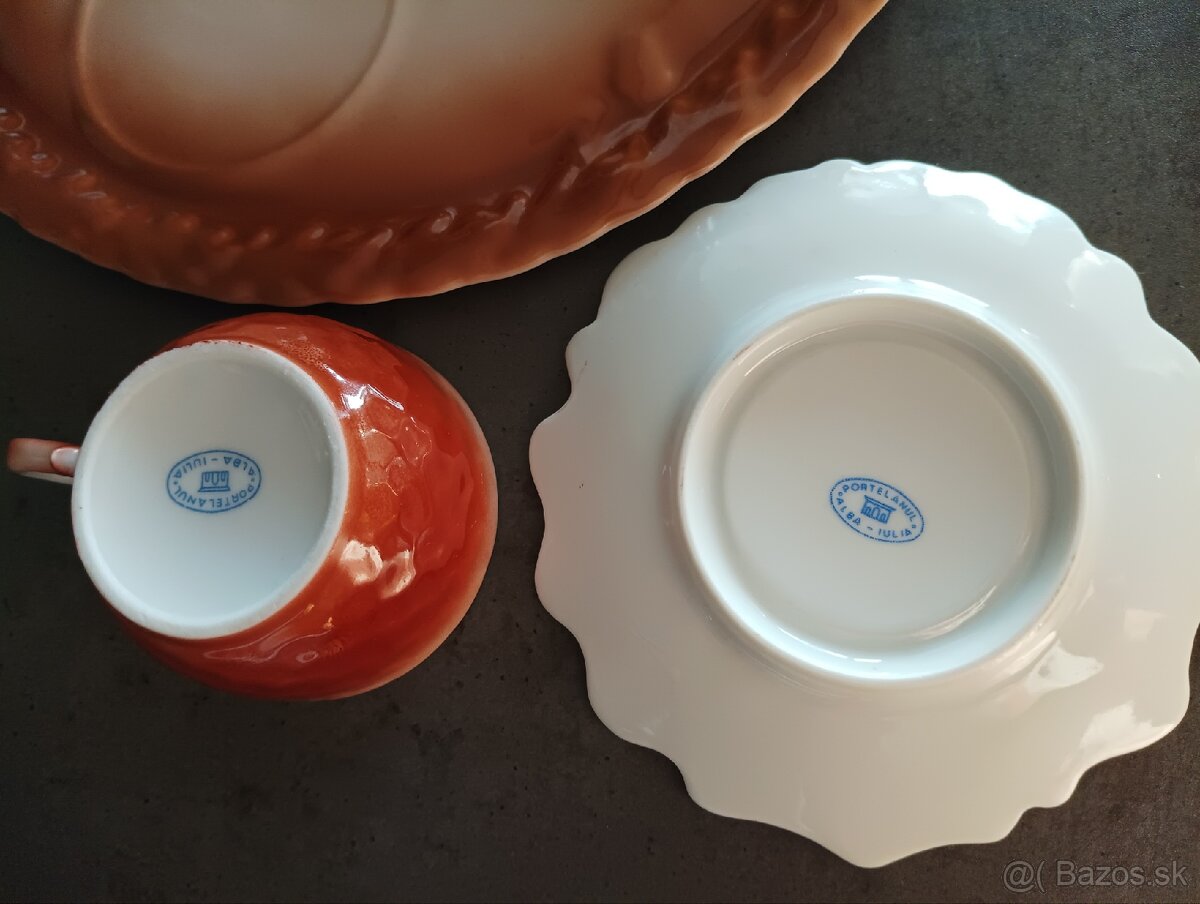 Vintage-Porcelánová súprava na kávu/čaj - 8