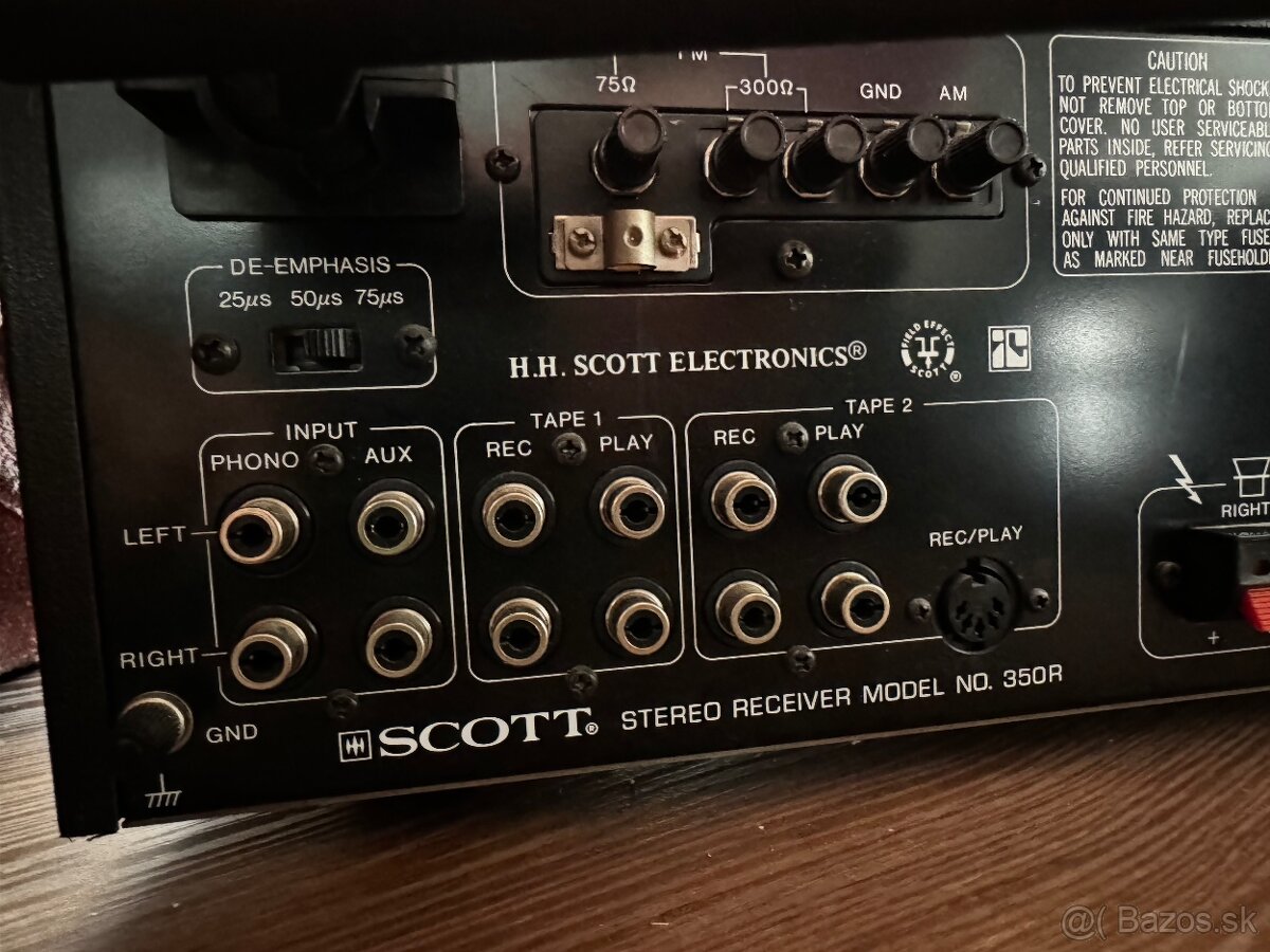 Scott Stereo Receiver 350R - 8