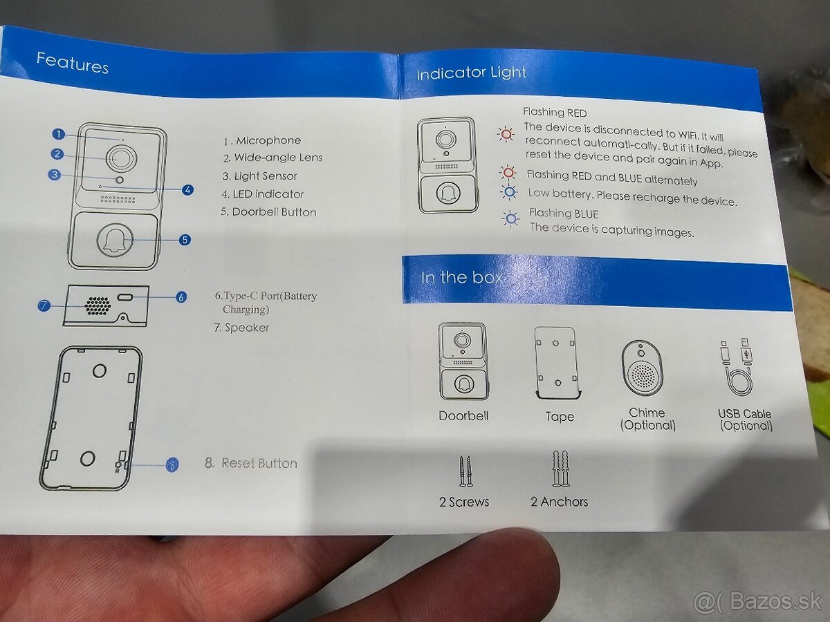 Nový video zvonček. - 8