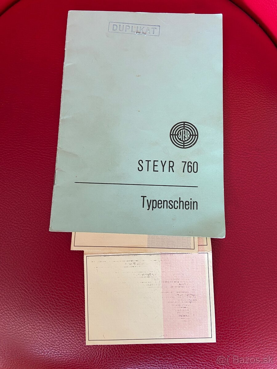 STEYR 760 Traktor Veterán - 8