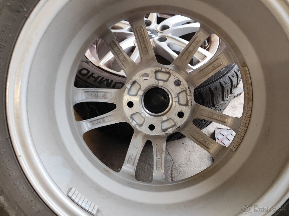 Sada alu Kia+pneu zimne 205 55 16" - 8
