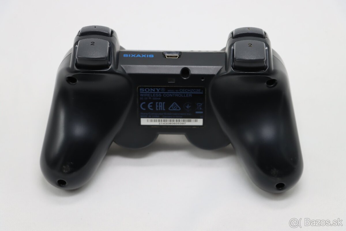 PlayStation 3 Slim CECH-2004A + ovládač + káble - 8