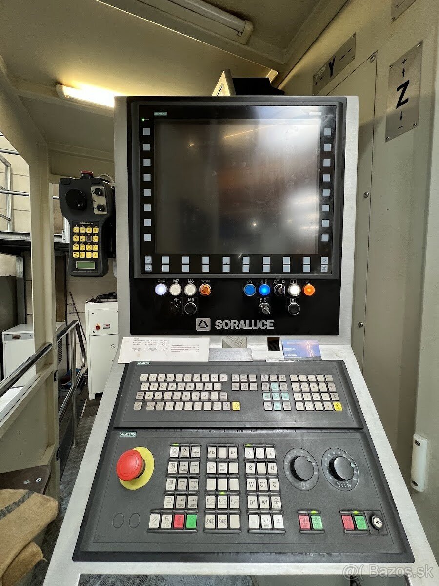 SORALUCE FL 8000 - frézka - 8