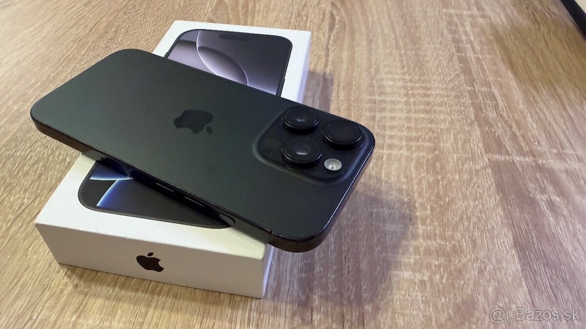 Vymenim iPhone 16 Pro 128gb zaruka o2 + obal, nalepene sklo - 8