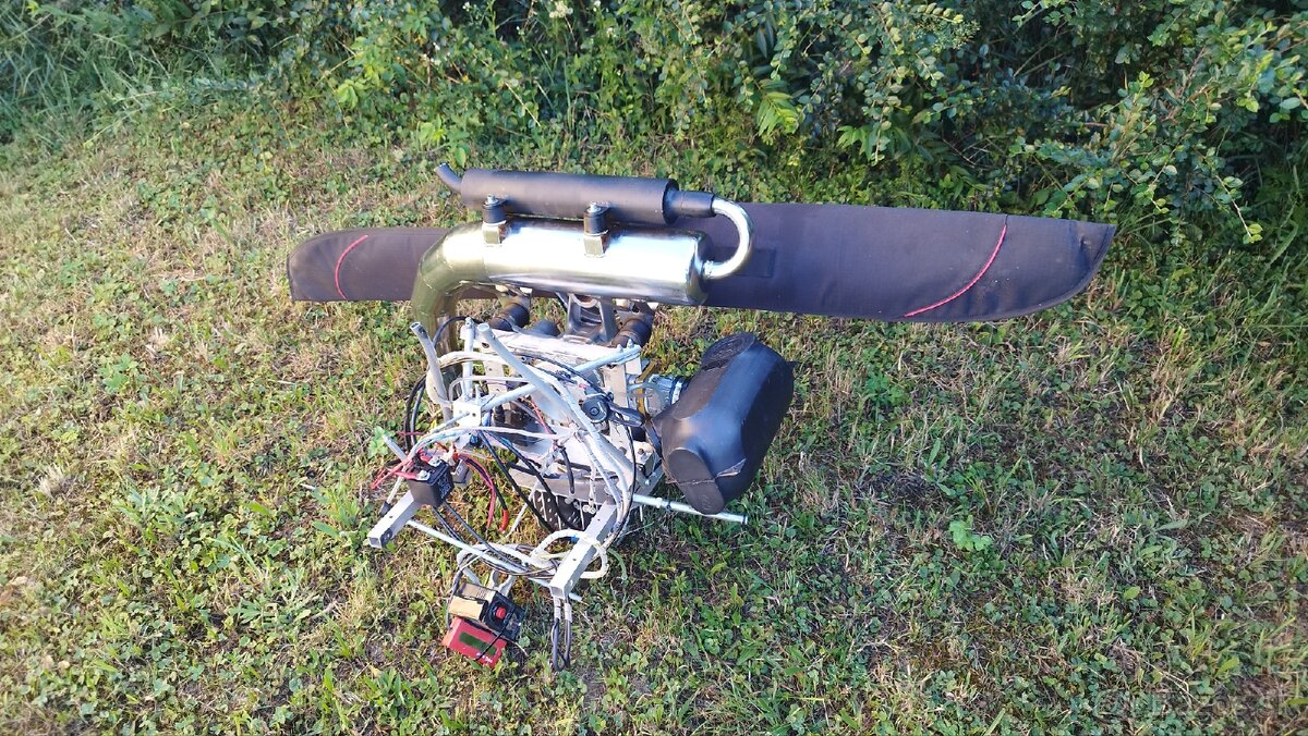 Paramotor XC200 WalkerJet. - 8