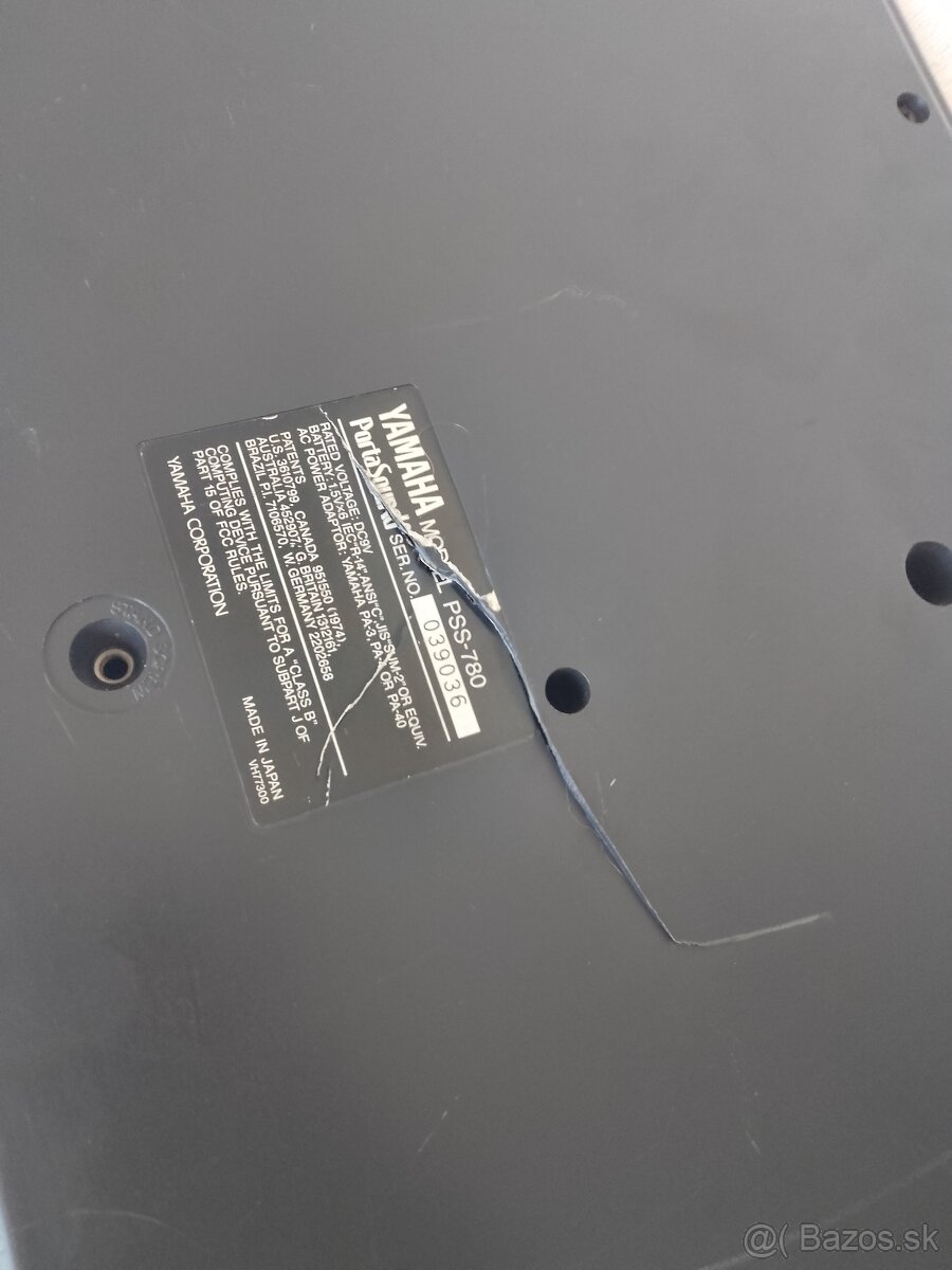 YAMAHA Porta Sound PSS-780 - 8