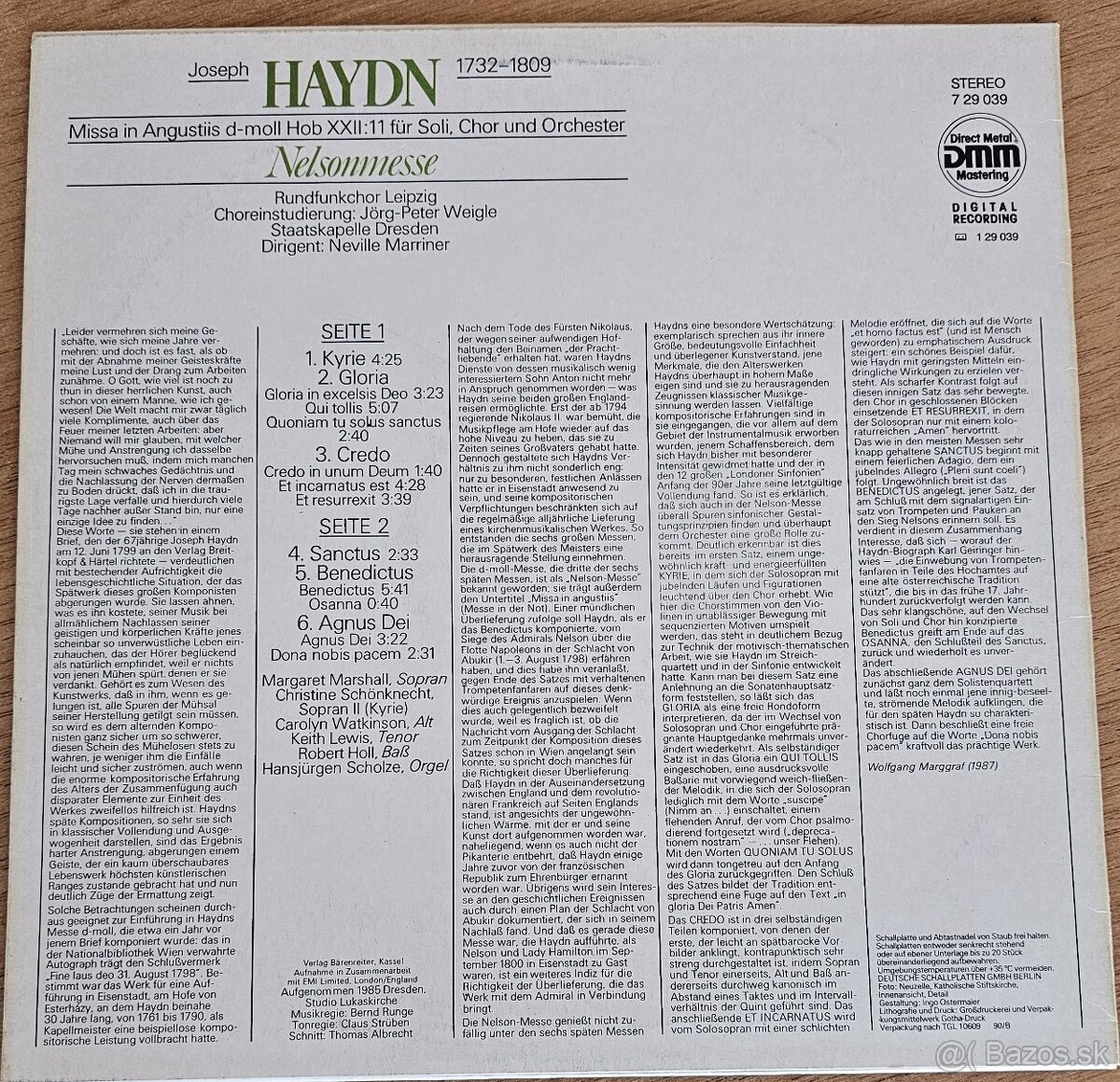 Predám gramofónové LP platne (part I. - klasická hudba) - 8