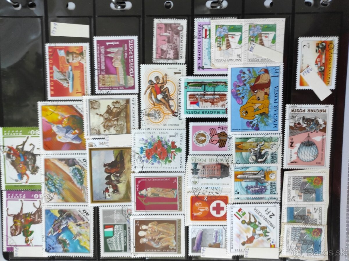 Známky z Maďarska od r. 1871 - 8