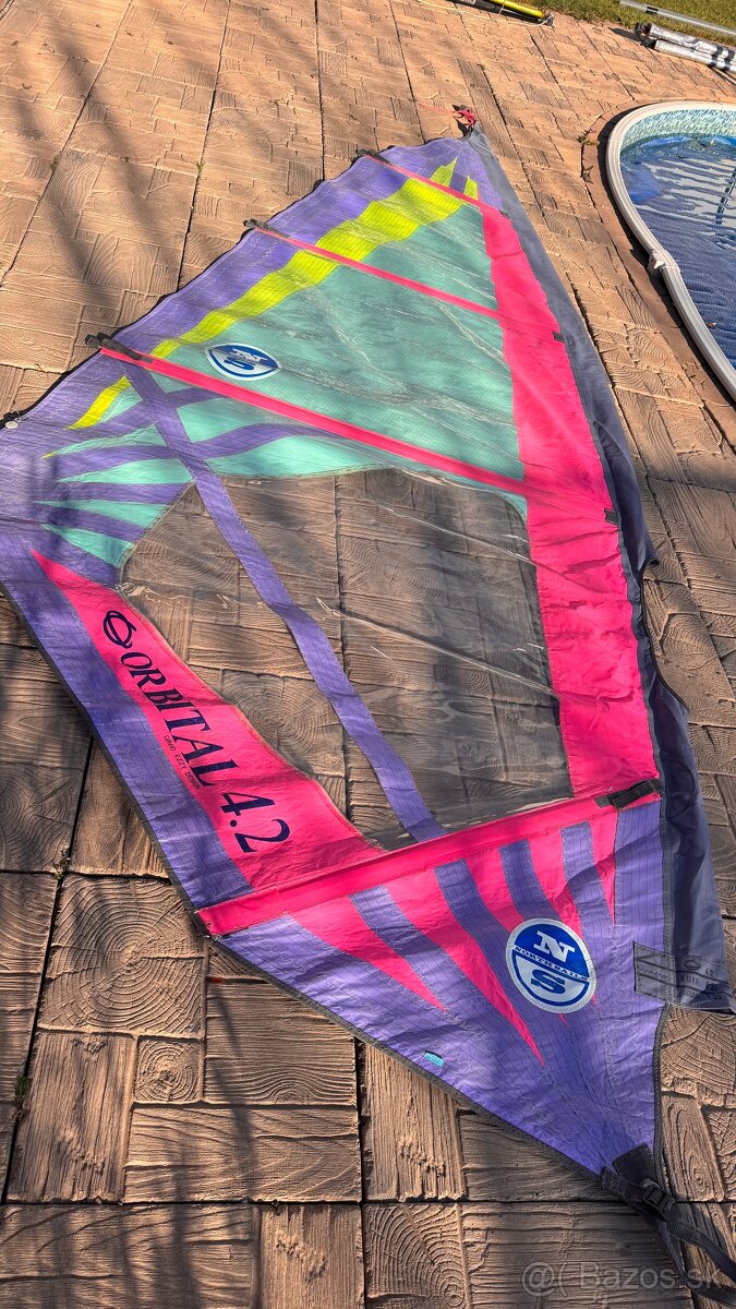 WINDSURF PLACHTA NORTHSAIL ORBITAL 4.2 - 8