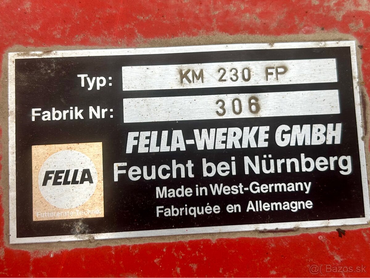 Čelná bubnová kosa - 8