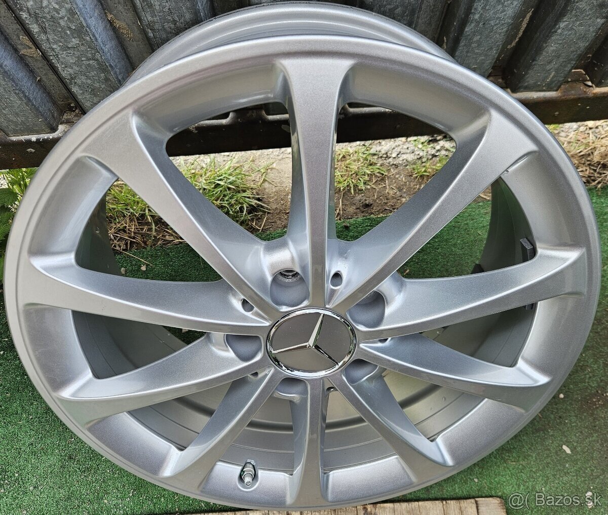 Prakticky nové, originál disky Mercedes - 5x112 r17 - 8