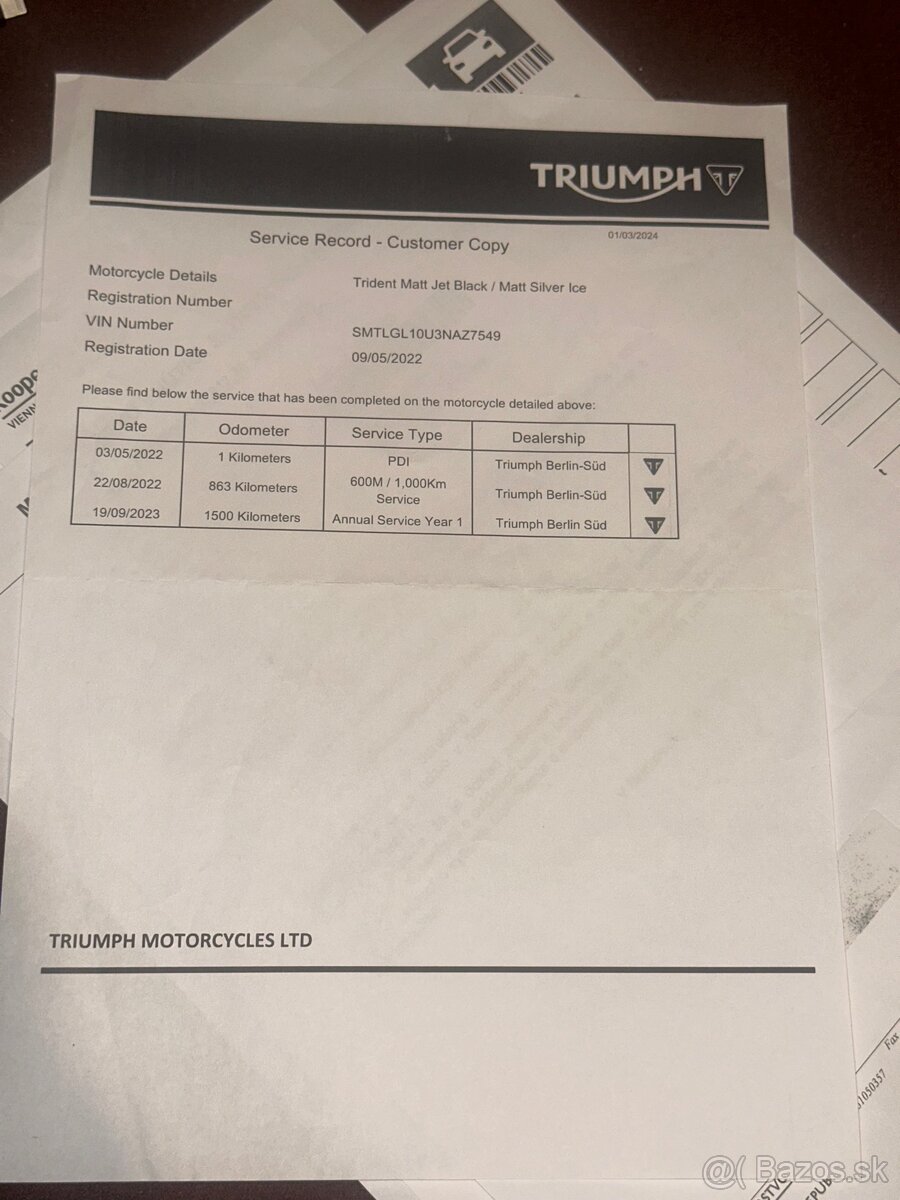 Triumph Trident 660 – rok 2022, len 2400 km - 8