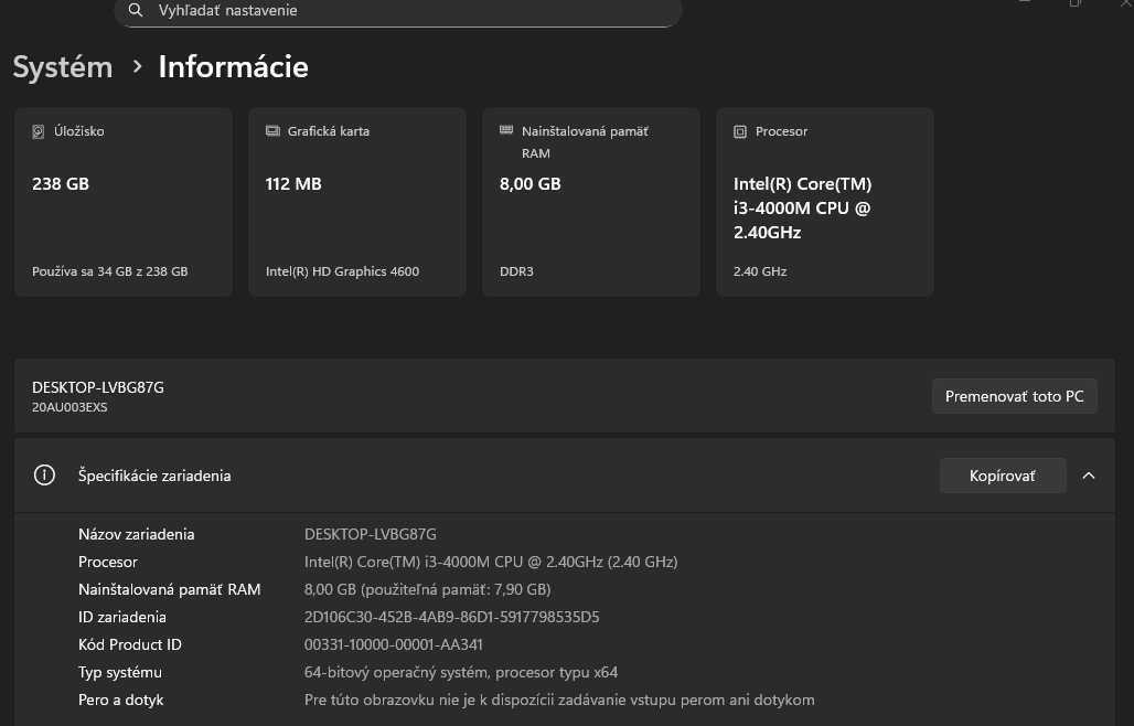 LENOVO ThinkPad L540 - 8