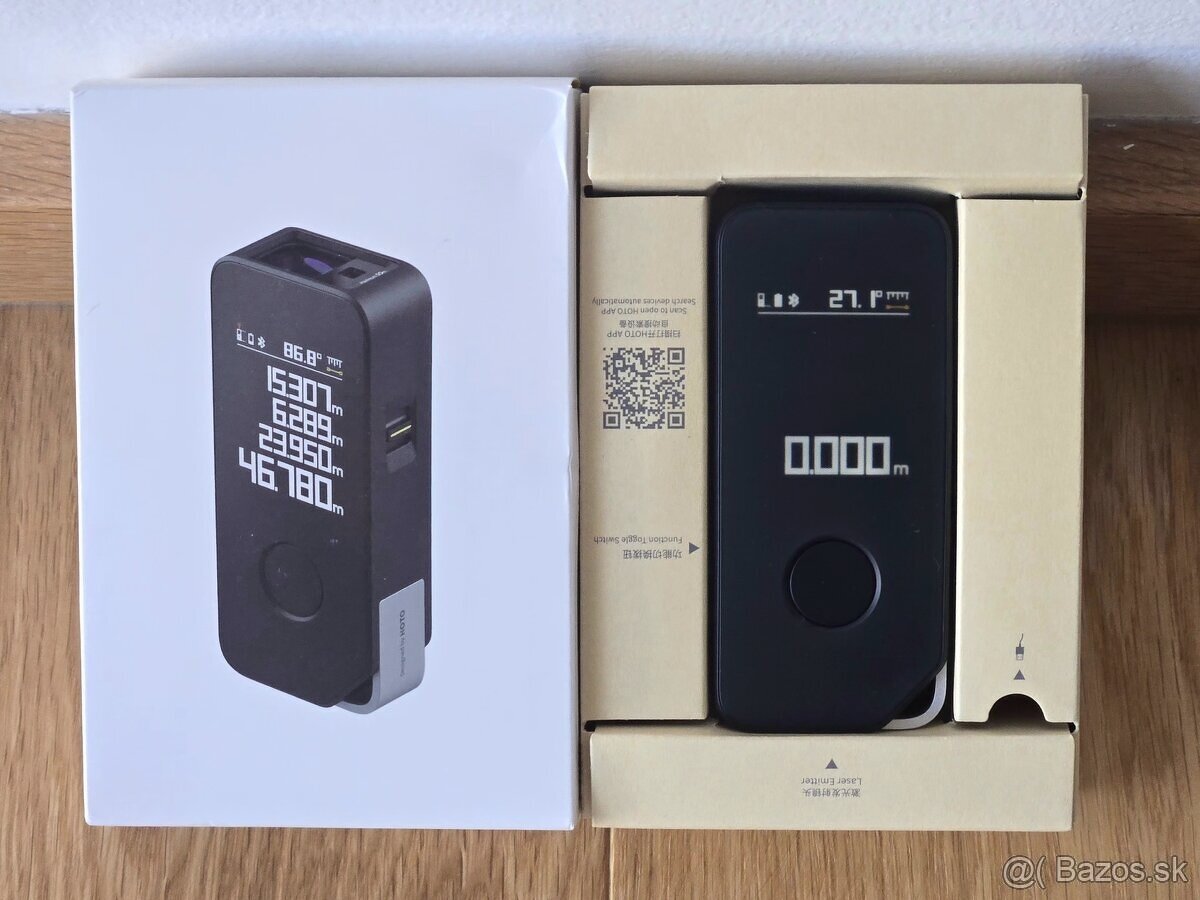 Super Smart BlueTooth Laserové Merače Dĺžky HiLDA, HOTO PRO - 8