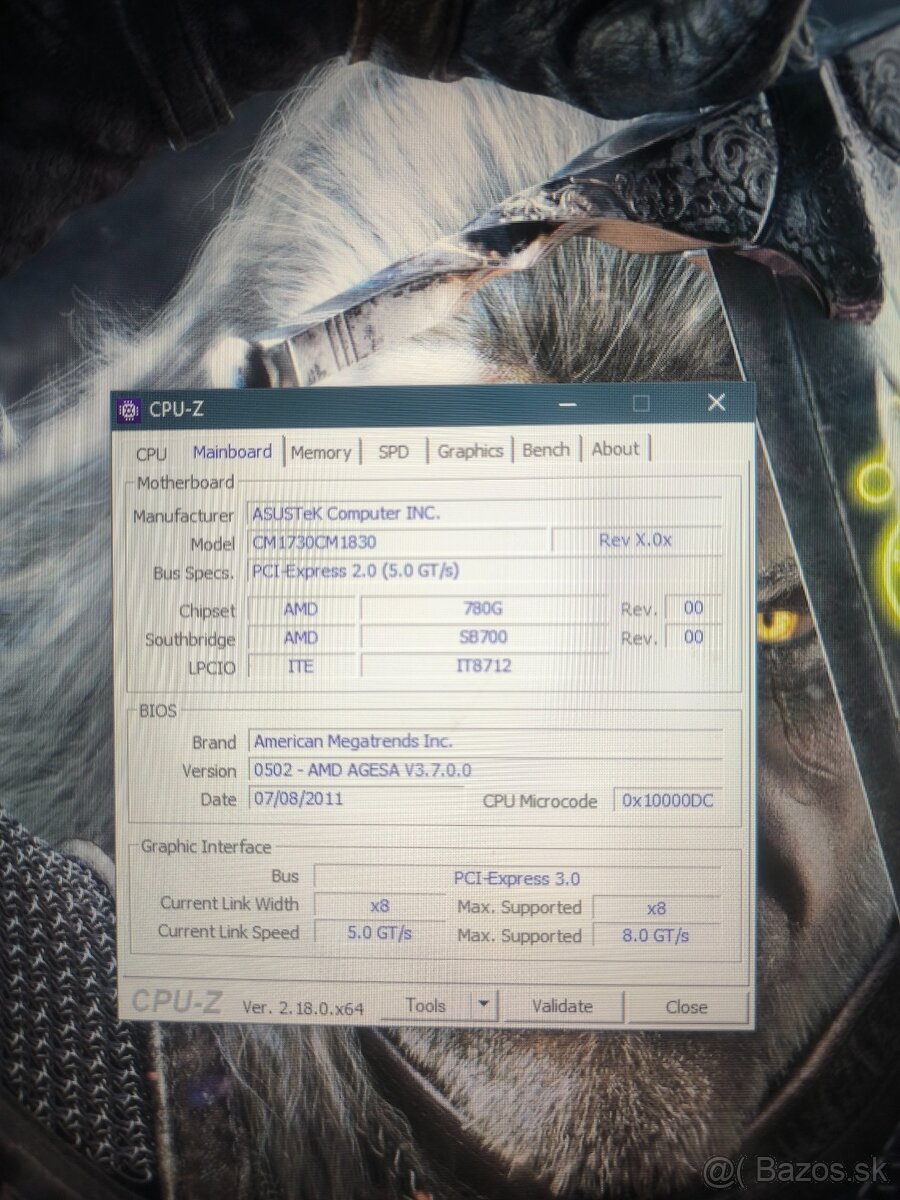 Asus komplet zostáva PC - 8