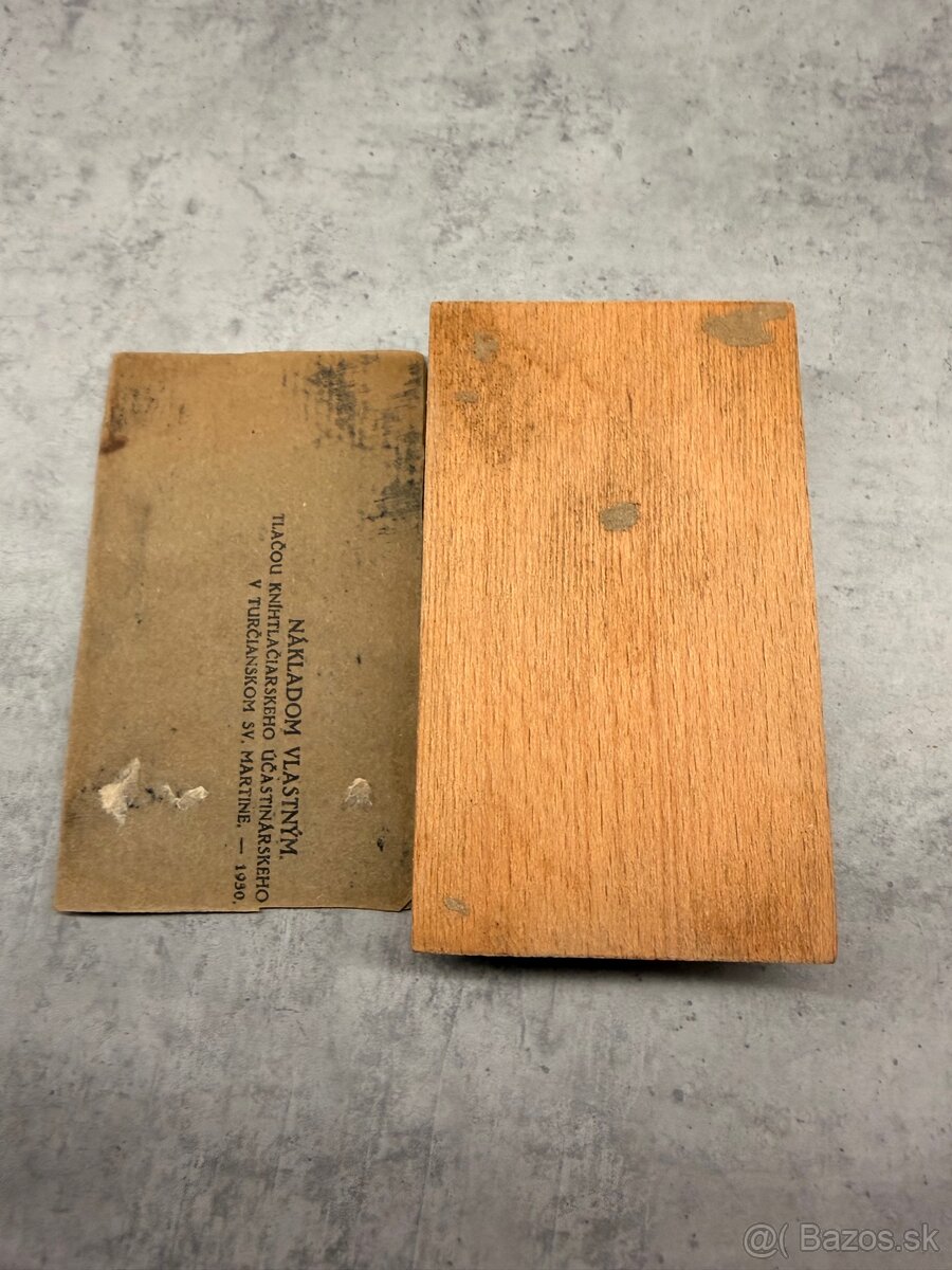 Predam original štočok- matricu sv. Mikulaša - 8