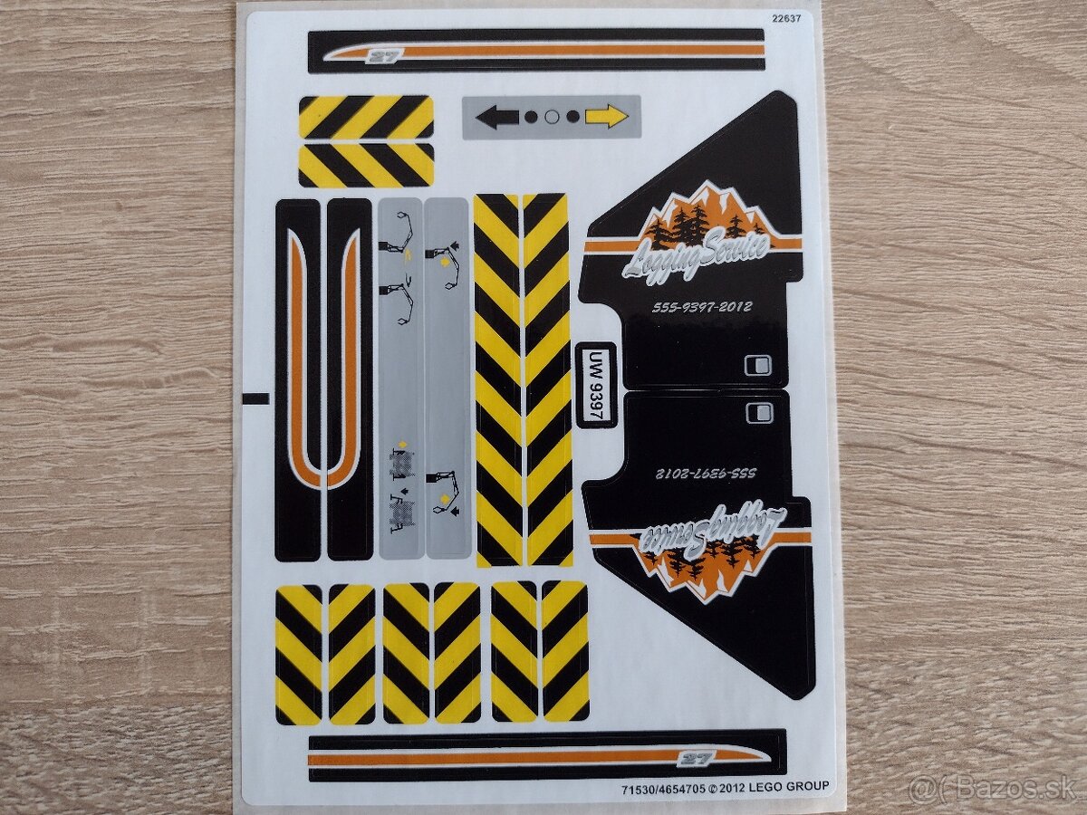 Lego Technic návody a nálepky - 8
