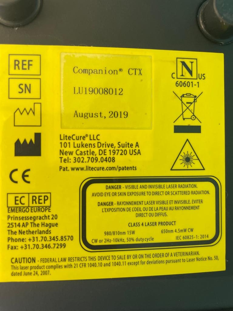 Znížená cena Predám terapeutický Laser Companion CTX - 8