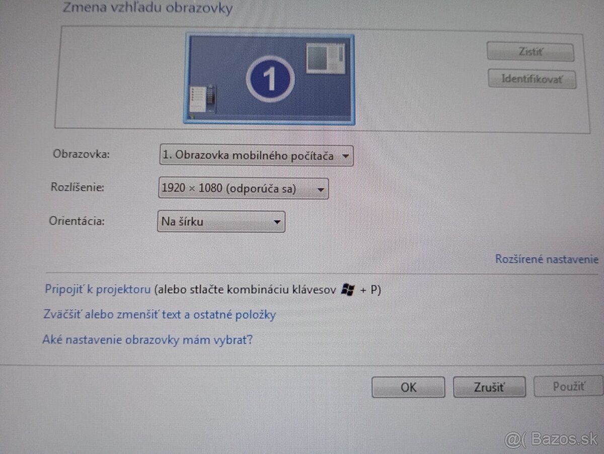 predám Lenovo Thinkpad T470 + Intel core i5 + 8gb ram - 8