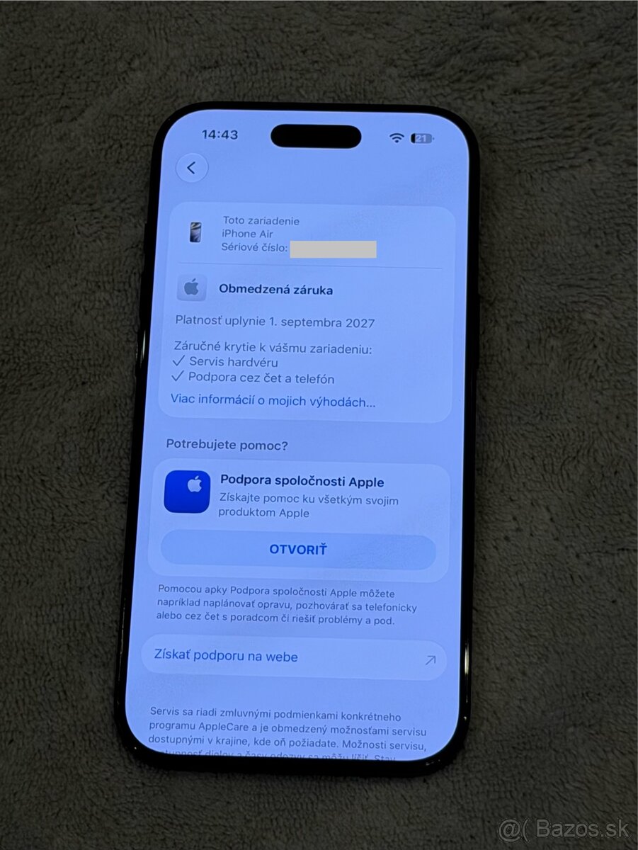 Apple iPhone Air 256GB Black - 8