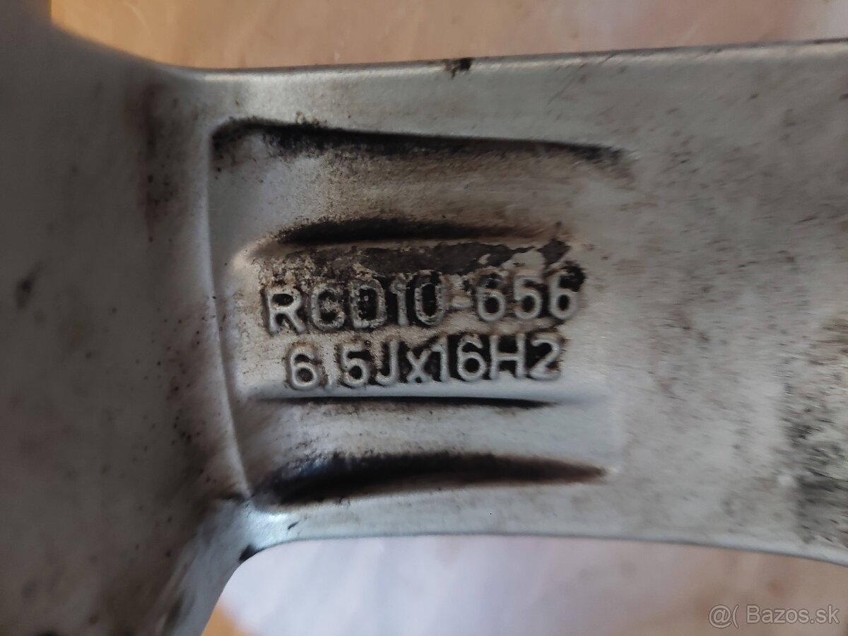 RC Alu disky RC Design 16" 5x114.3 6.5J ET40 - 8