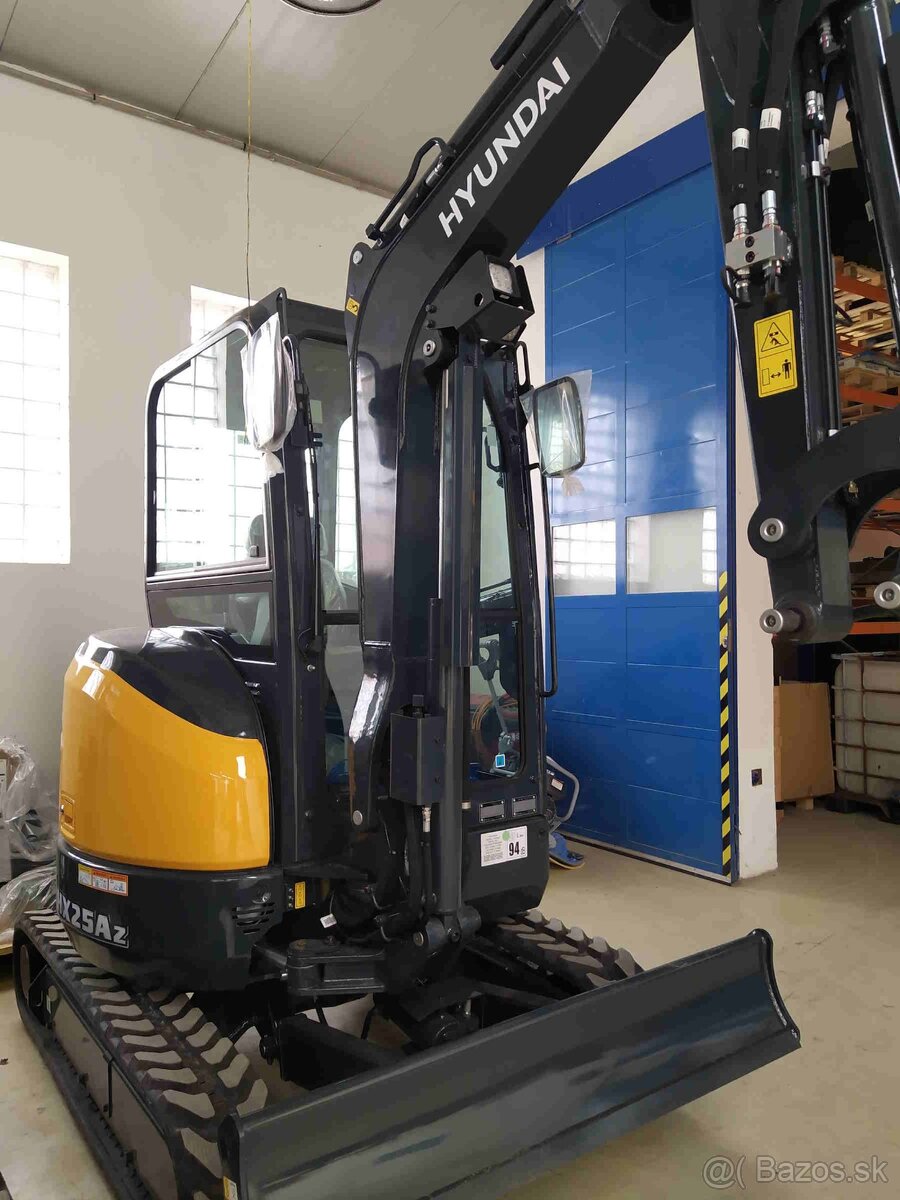 Bager 2,7 t, Hyundai HX25Az - AKCIOVÁ CENA- - 8