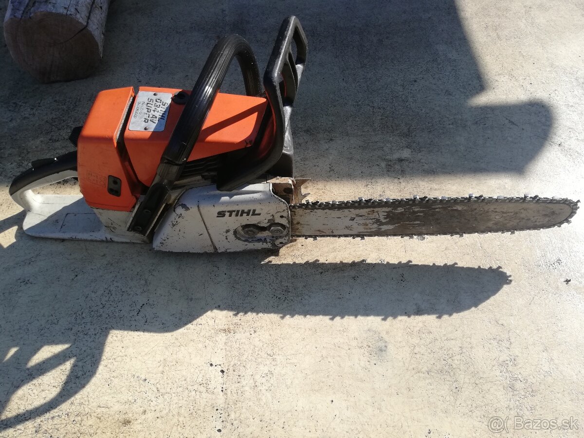 Motorová píla Stihl 034 AV SUPER electronic qvickstop - 8