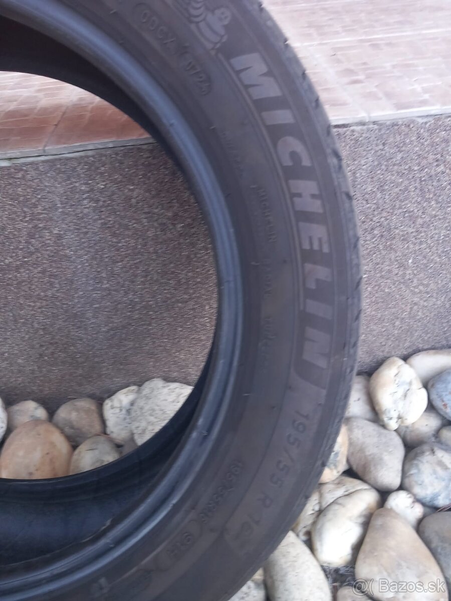 Predám pneumatiky Michelin 195/55 r16 - 8