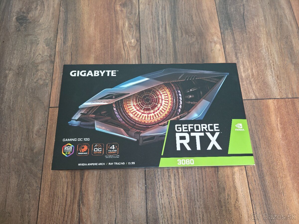 GIGABYTE GeForce RTX 3080 GAMING OC 10G - 8