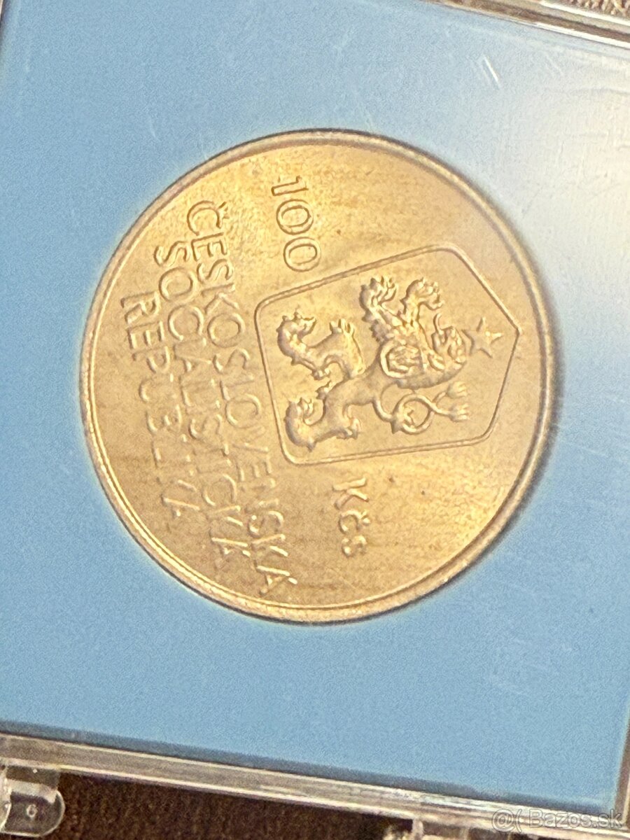 strieborne mince prof - 8