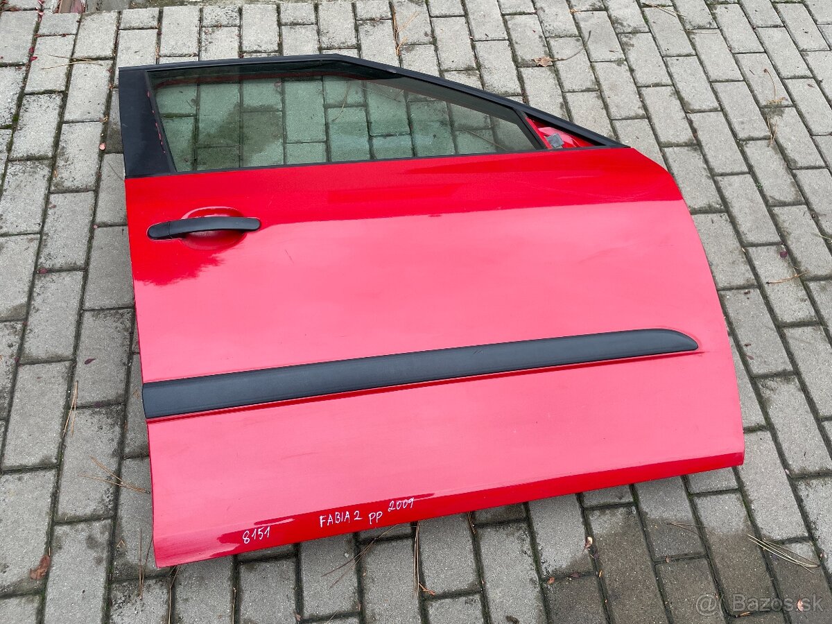 škoda fabia 2 dvere blatnik zrkadlo svetlo čelo vystuha - 8