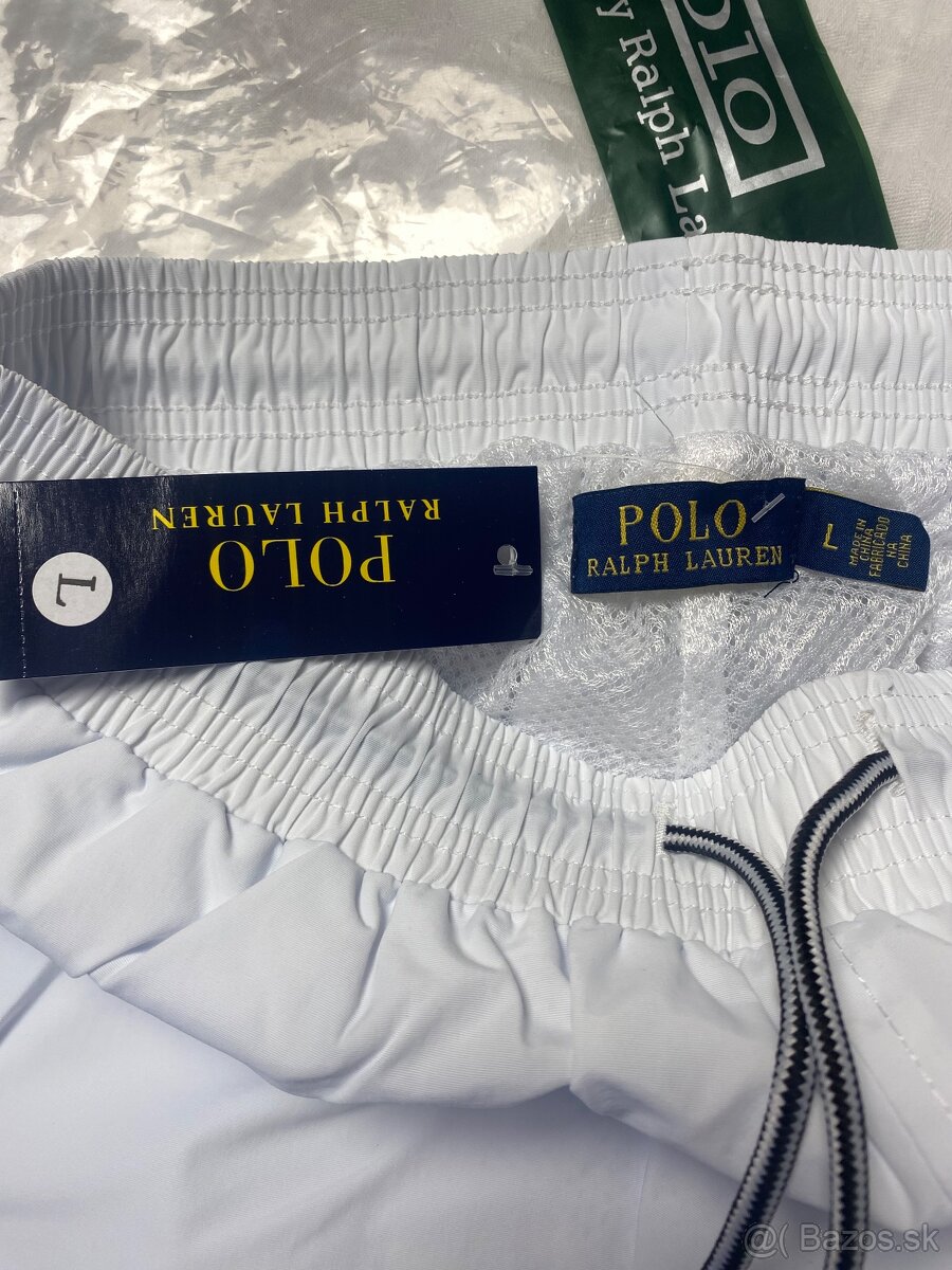 Modré pánske šortky POLO RALPH LAUREN - 8
