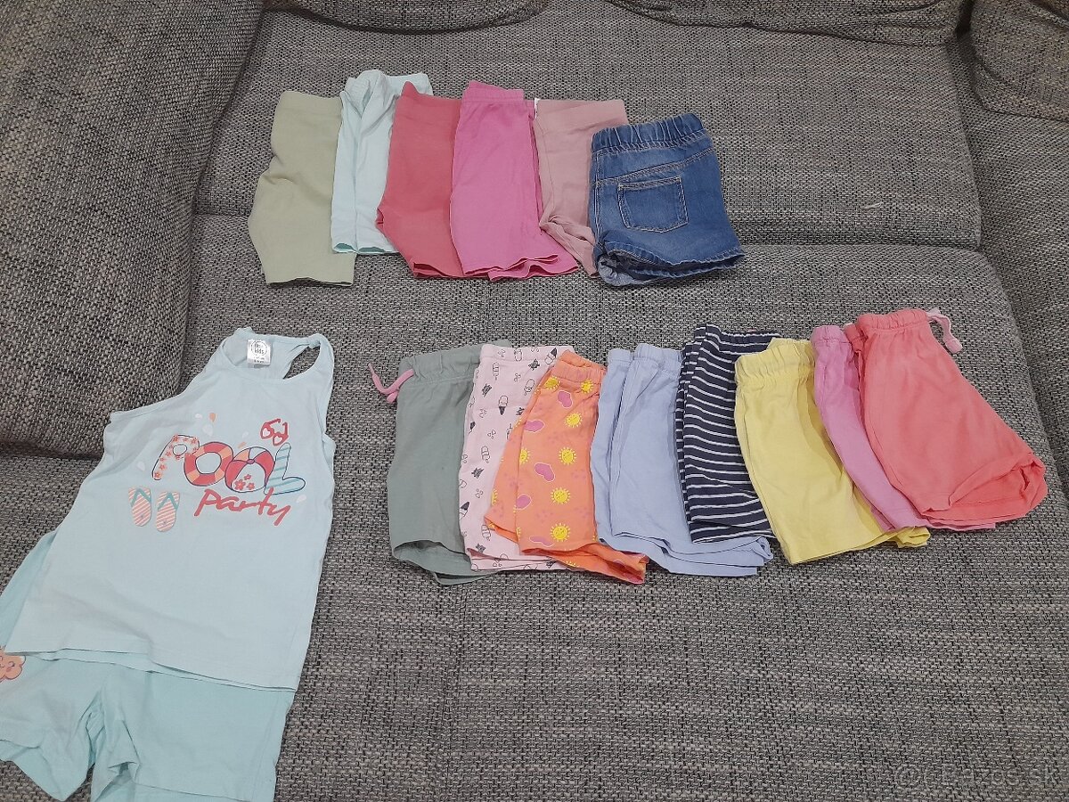 Veľký balík dievčenského oblečenia veľ.110-116 - 8