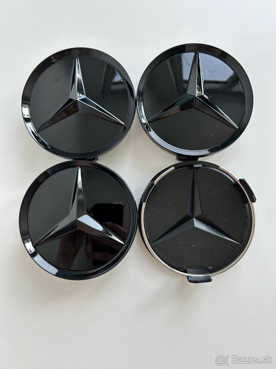 Mercedes Benz 75mm stredove krytky - 8