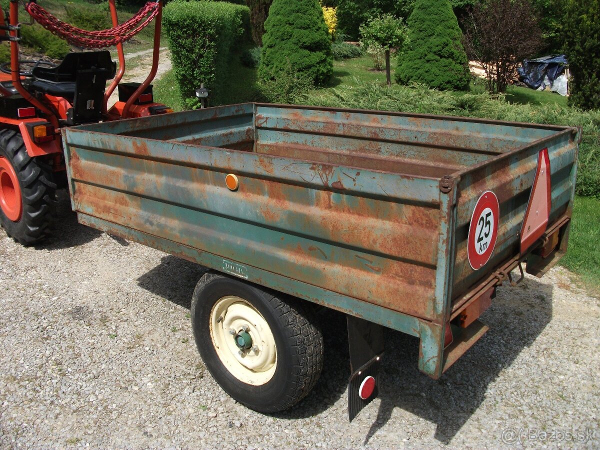 Predám orig.fabrickú vlečku-sklápač typ-ANS151. - 8