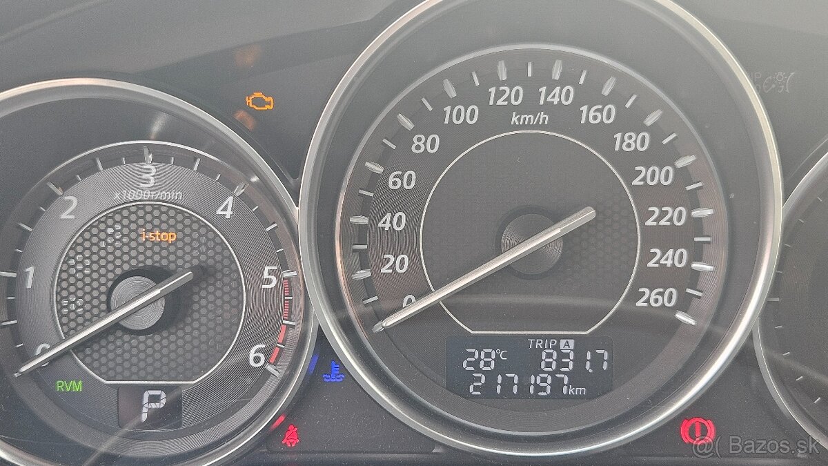 Mazda 6 2.2D 129 kW, 2015, max. výbava, 220 tkm – 8 300 € - 8