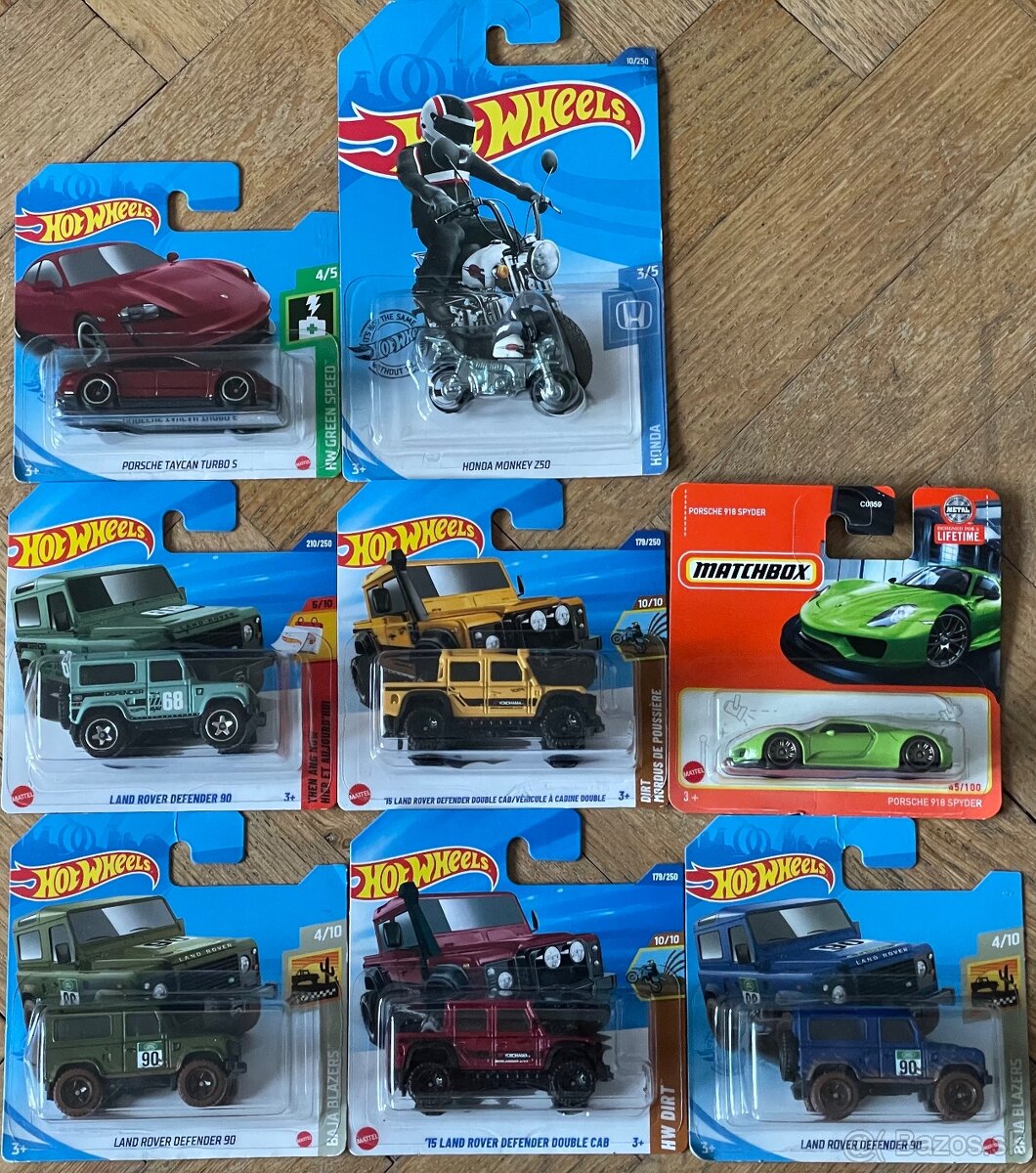 Hot wheels matchbox rozne druhy 1:65 - 8