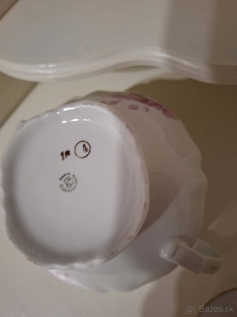 porcelánový čajník lúčne kvety - 8