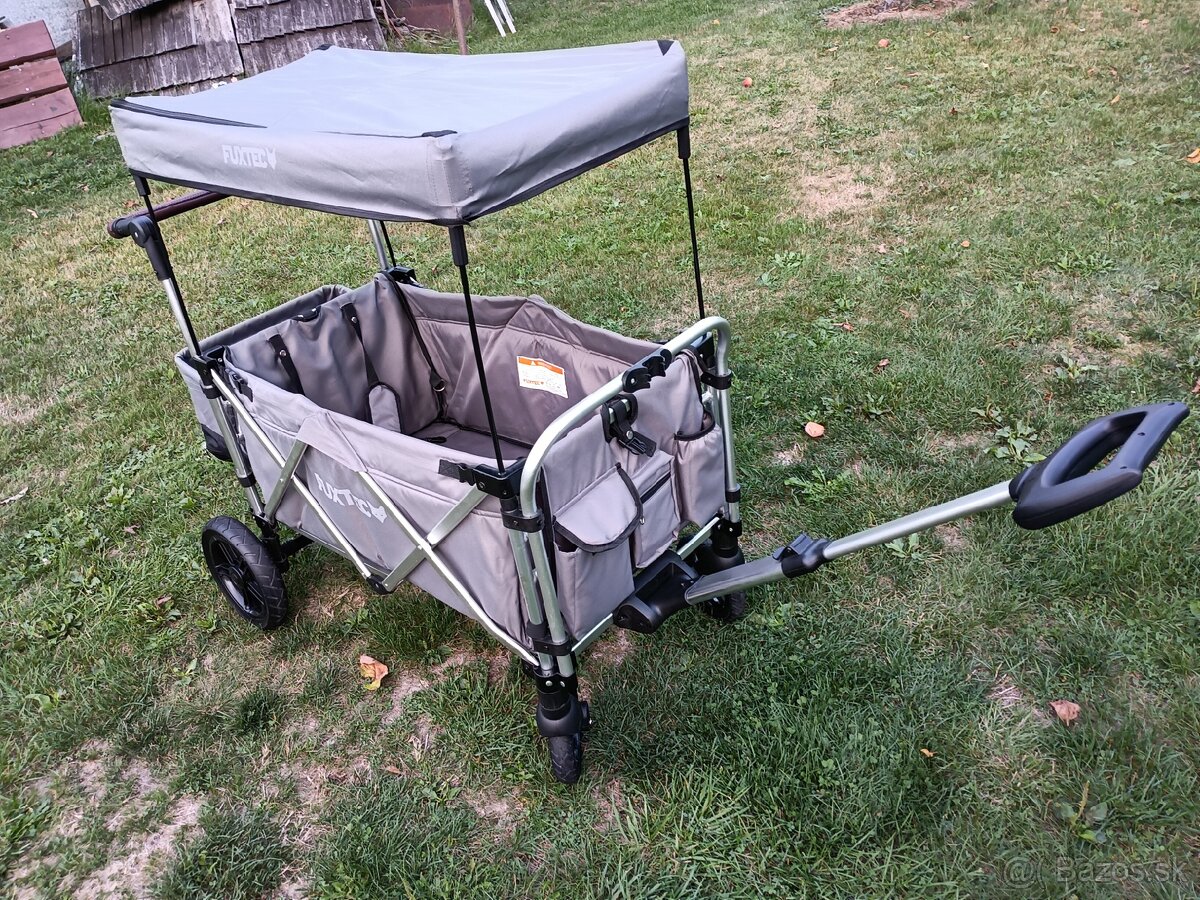 Skladací vozík FUXTEC CTL-900-G v šedej farbe (zánovný) - 8