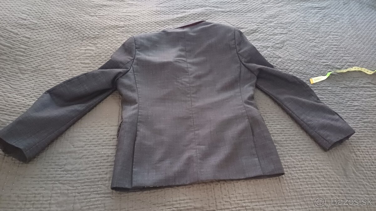 Chlapčenské sako - tmavomodré - 8