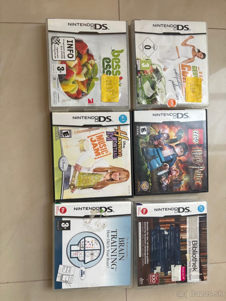 2x Nintendo DS Lite + Hry - 8