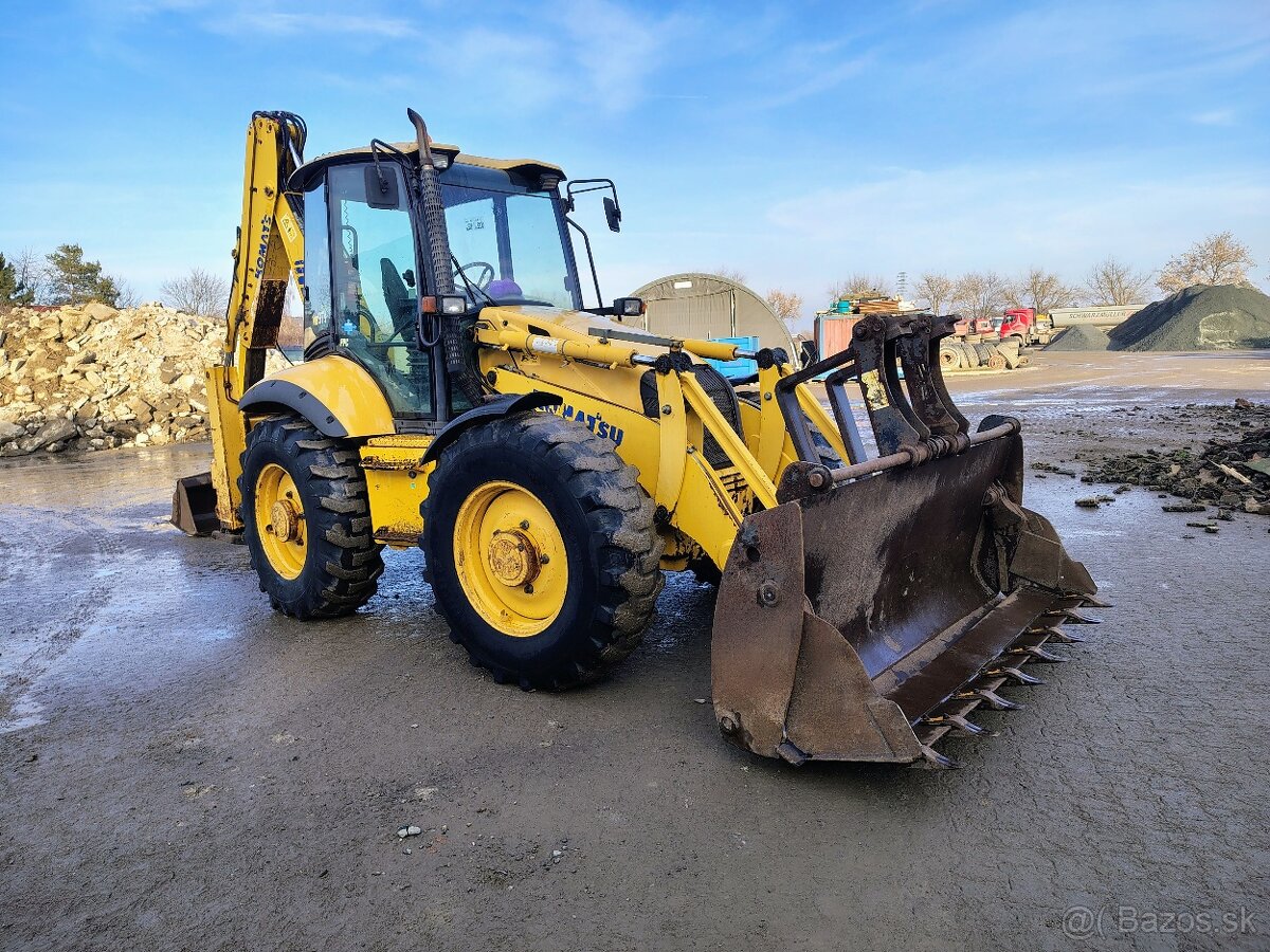 Rýpadlonakladač Komatsu WB97S - 8