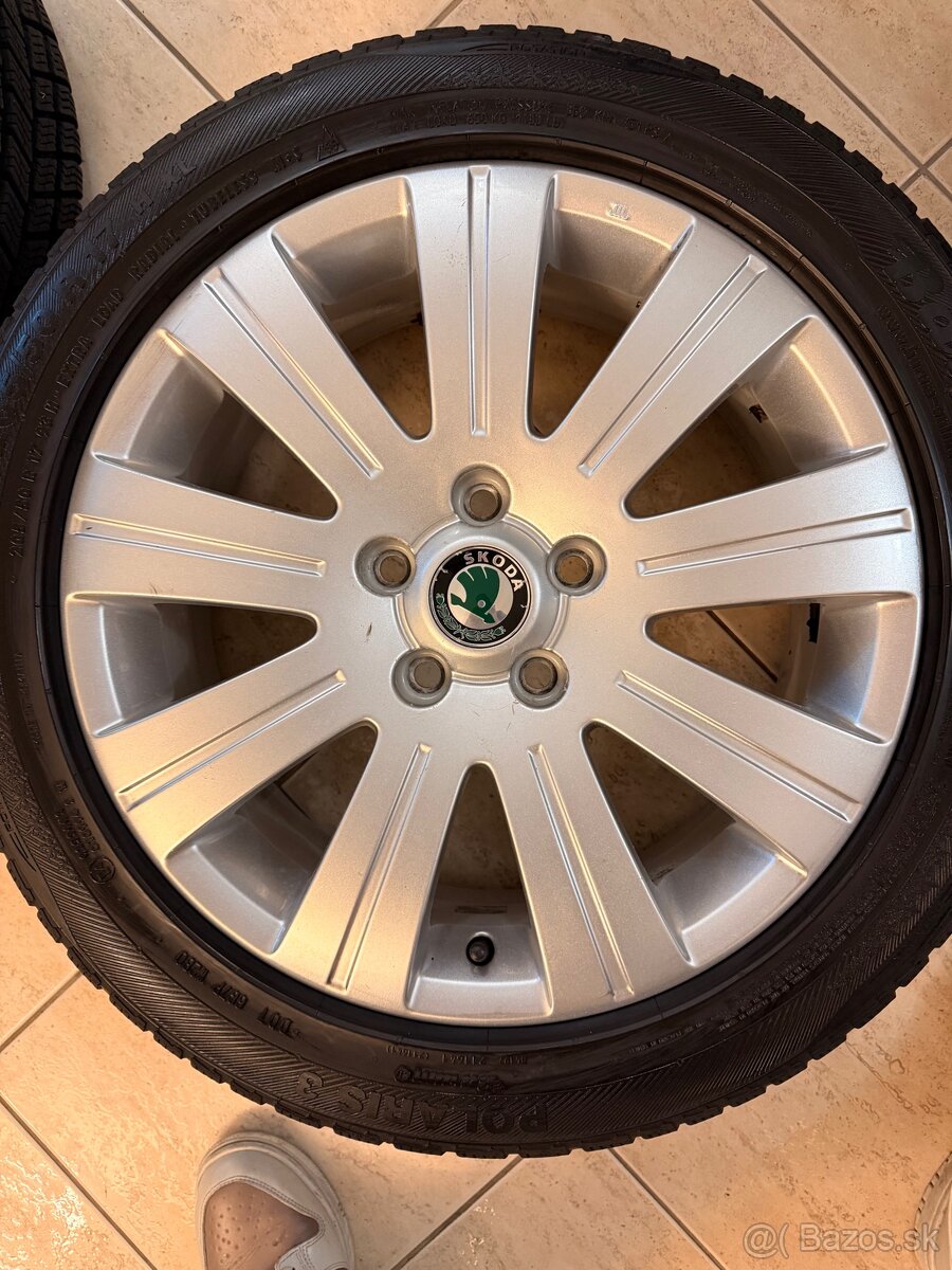 Zimný komplet Škoda originál 17 - 8